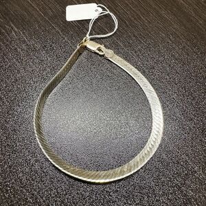 Unisex Stamped Italy silver .925‎ herringbone bracelet!
